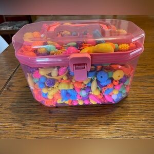 Colorful beads for jewelry Set for Kids